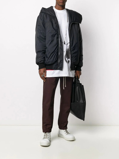 Rick Owens DRKSHDW long-sleeve padded coat outlook