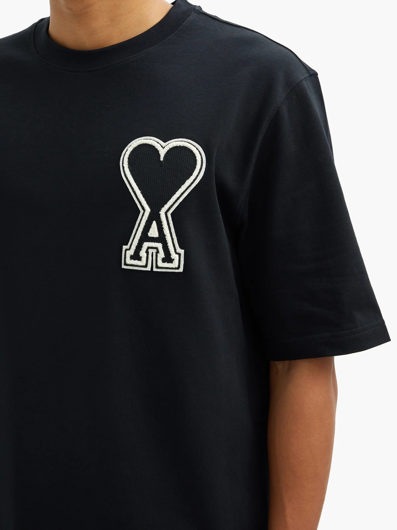 Logo-appliqué cotton-jersey T-shirt - 3