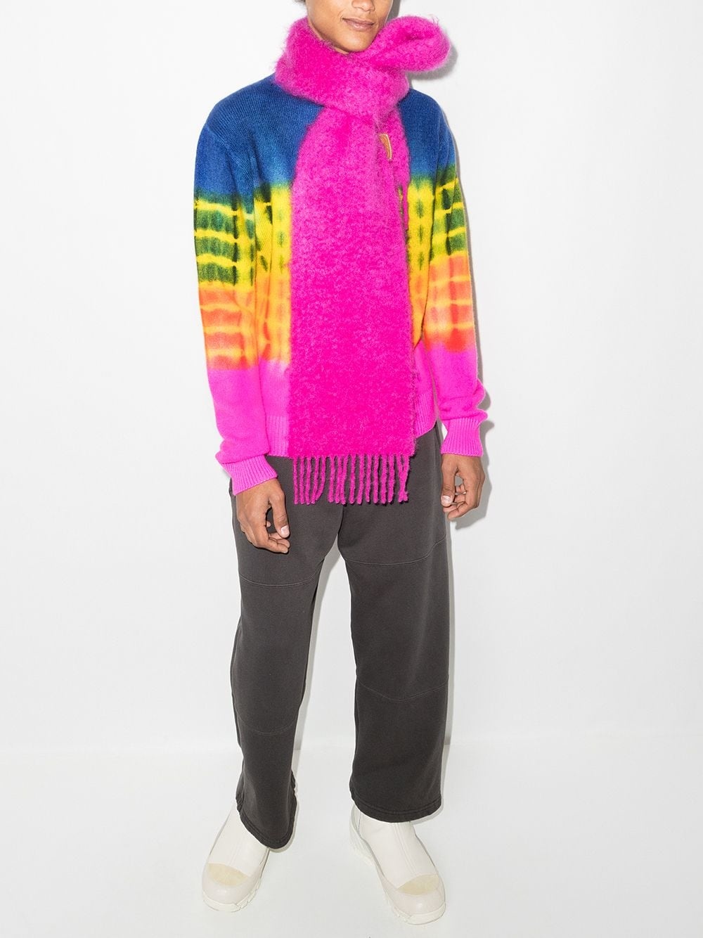 Half Light tie-dye jumper - 5