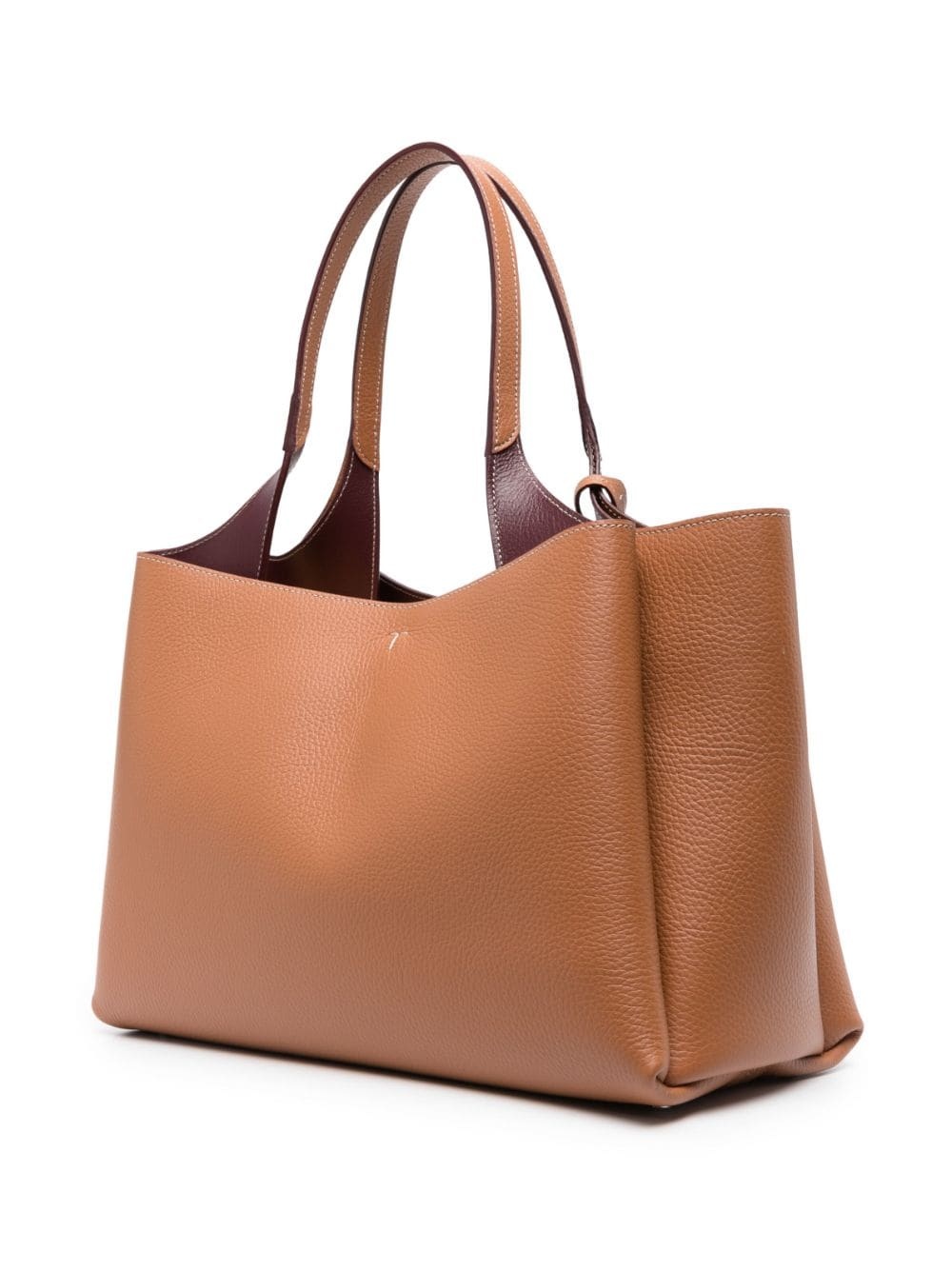 T Timeless leather tote bag - 4