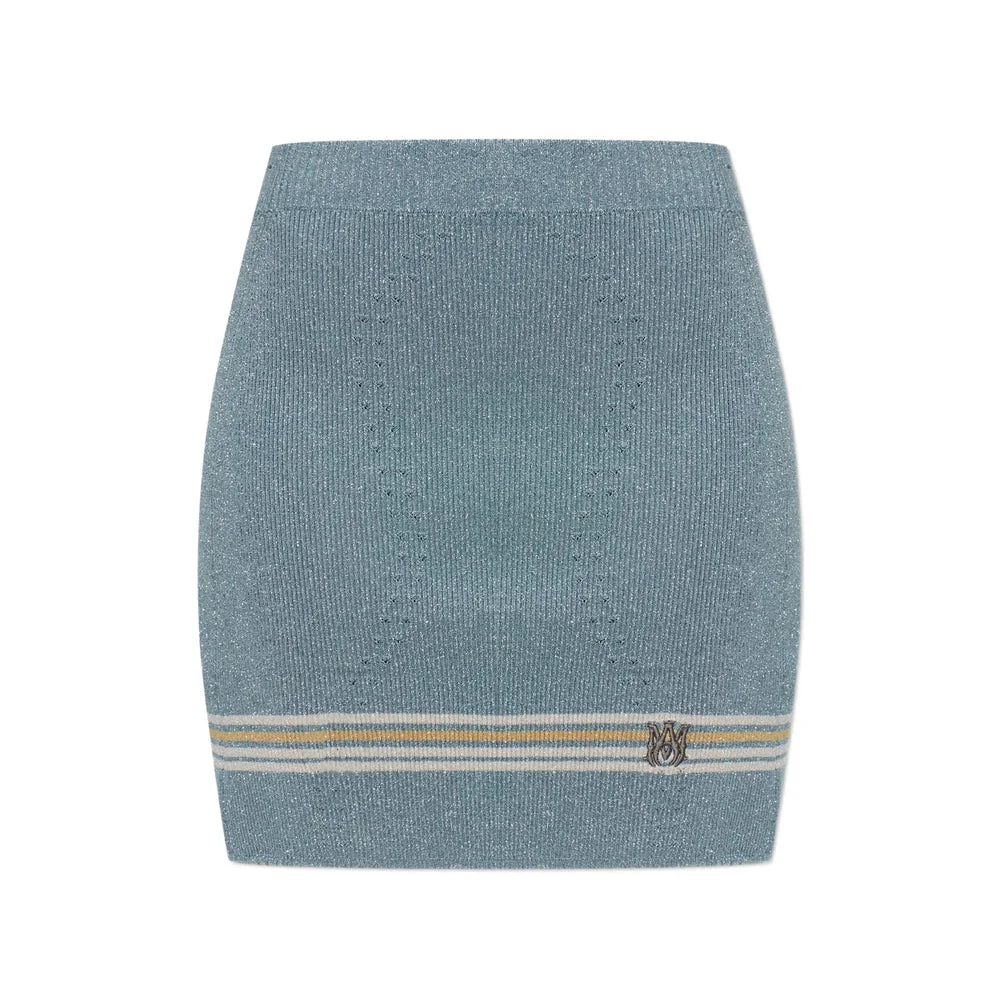 Amiri Blue Skirts - Straight Skirts Women - 1