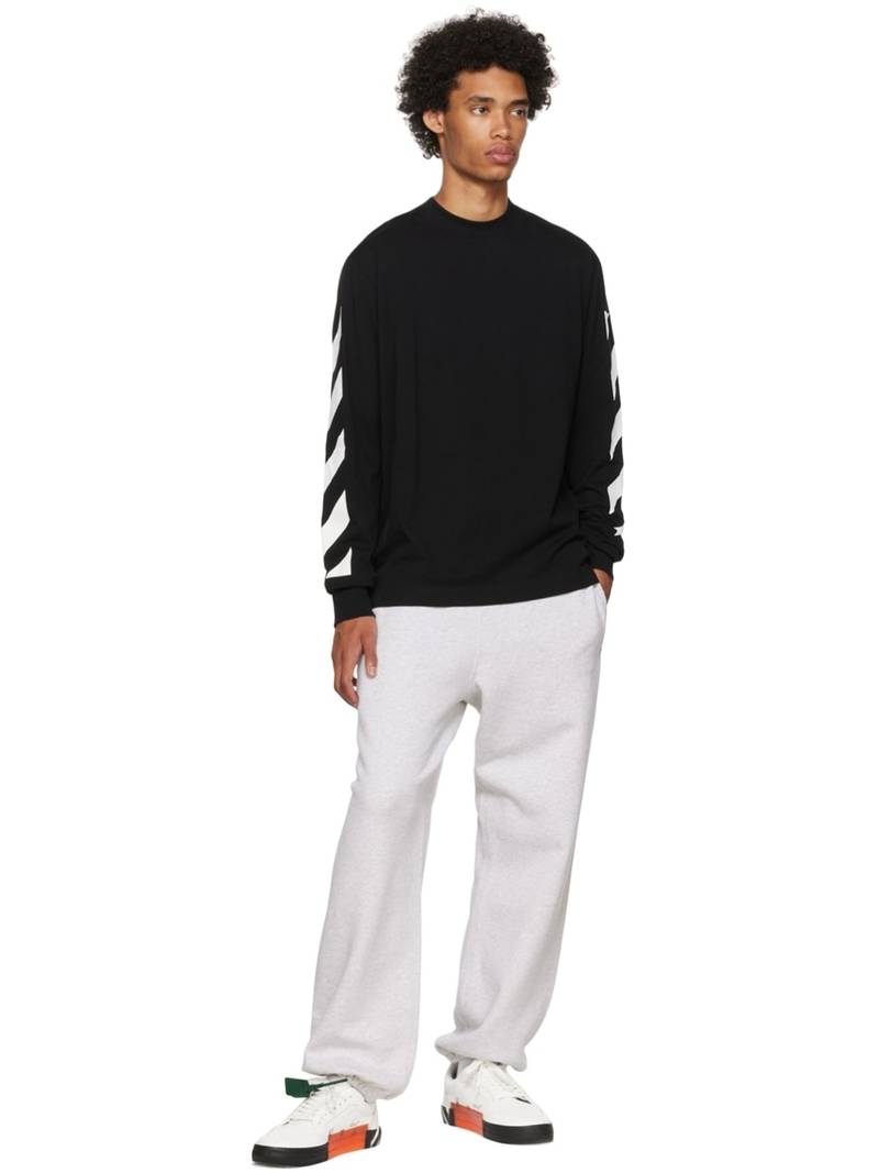 Off-White Black Diag Arrow Skate Long Sleeve T-Shirt outlook