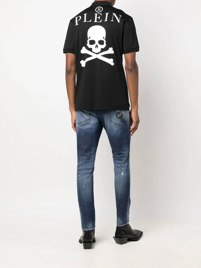 PHILIPP PLEIN short sleeve polo shirt outlook