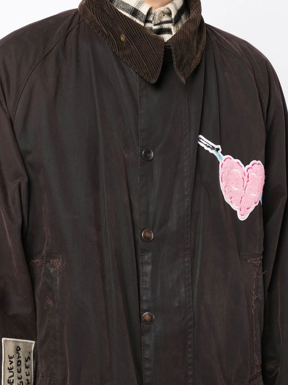 patch-detail four-pocket windbreaker - 5