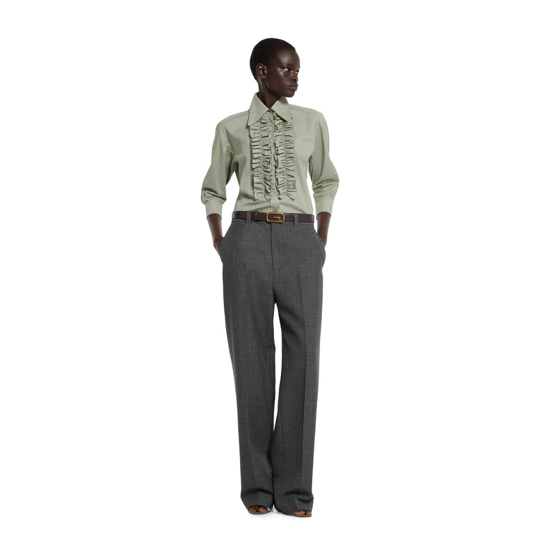 Wool crêpe pants 3