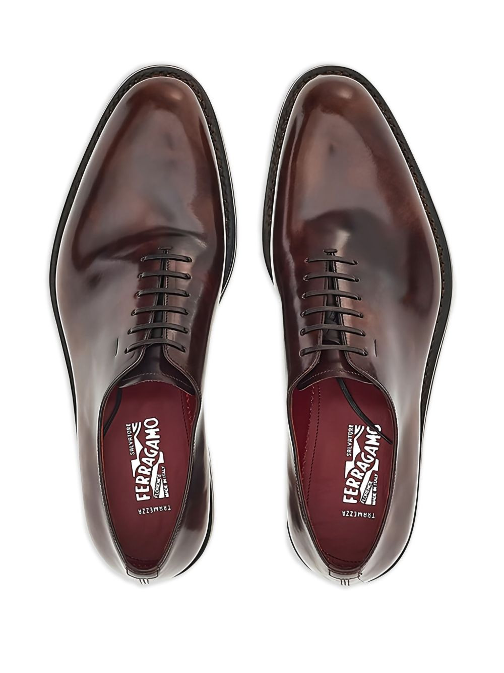 leather Oxford shoes - 4