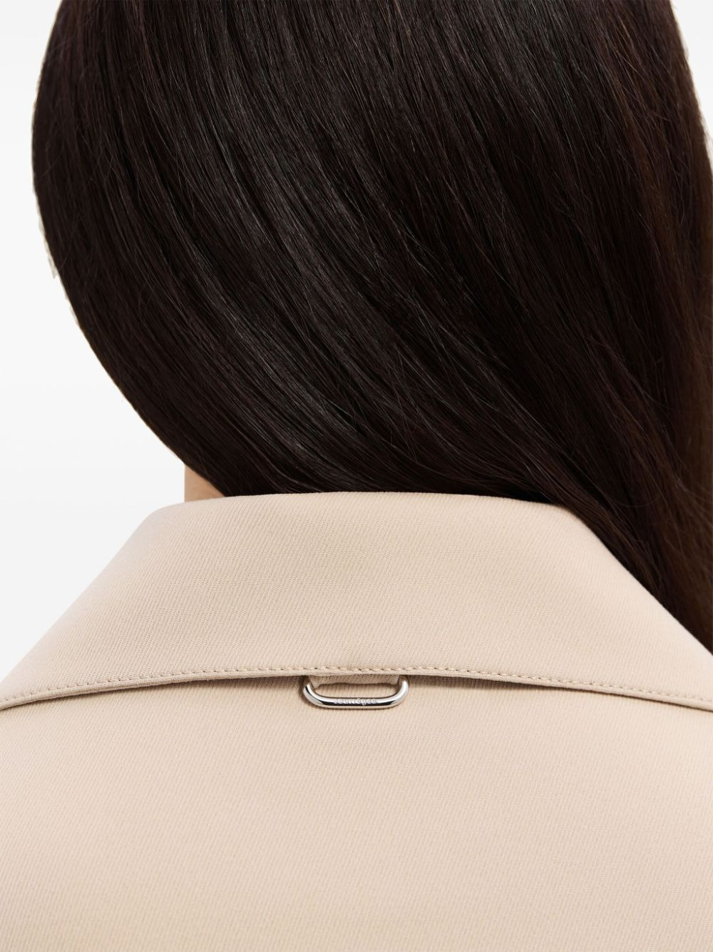 Courreges Women Trucker Jacket Signature Twill - 4