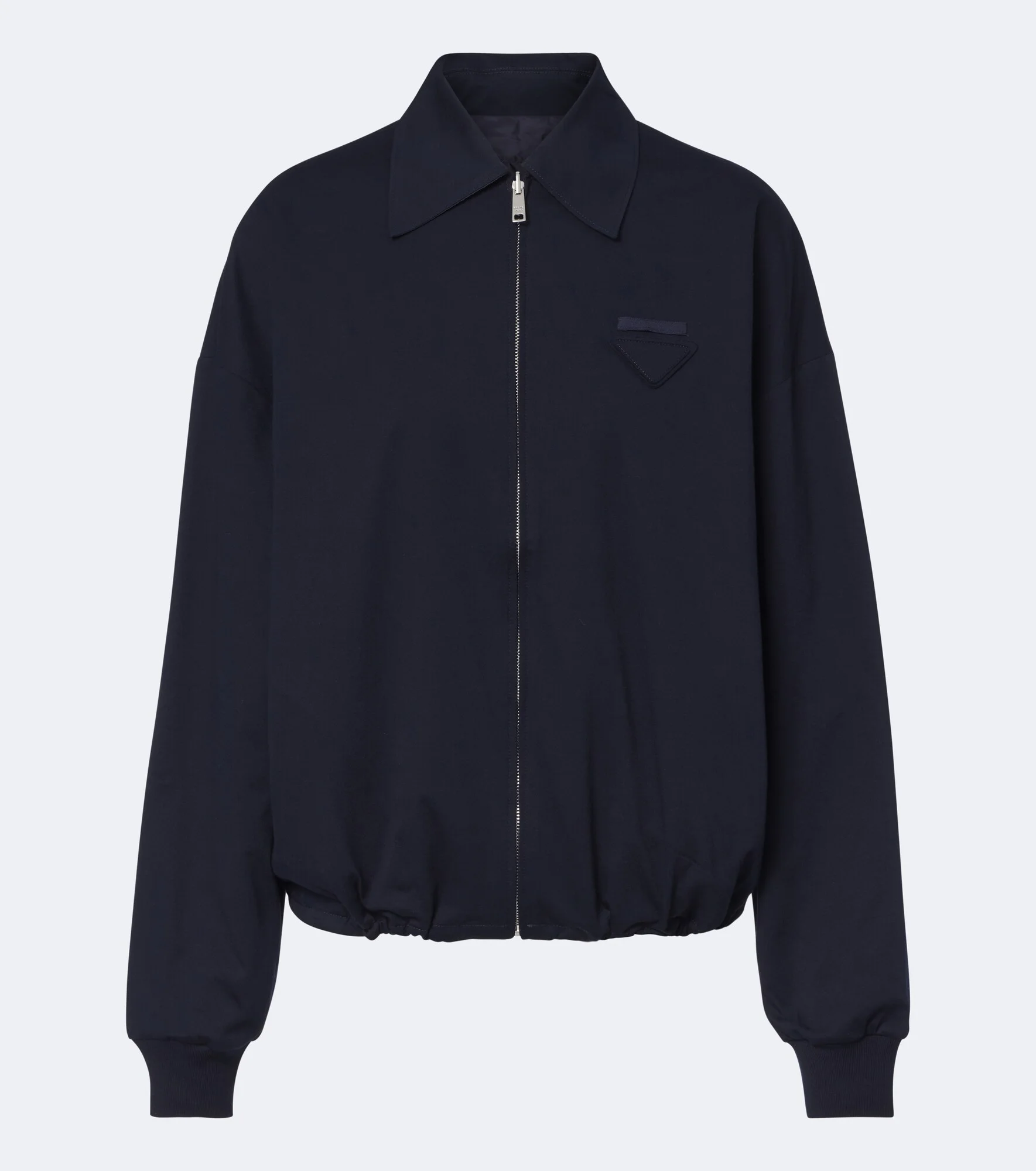 Reversible Re-Nylon and jersey blouson jacket - 1