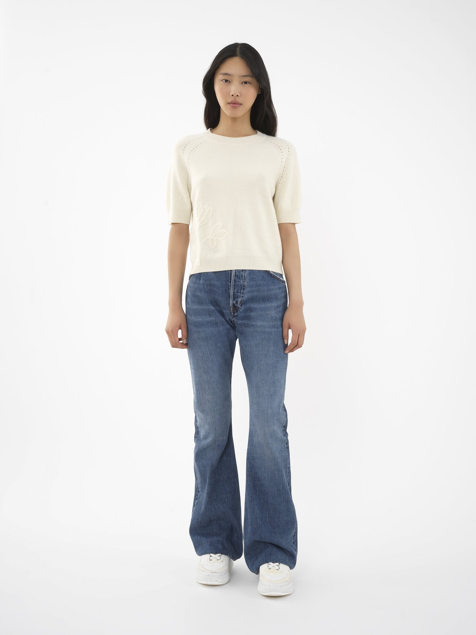 SHORT-SLEEVE SWEATER - 3