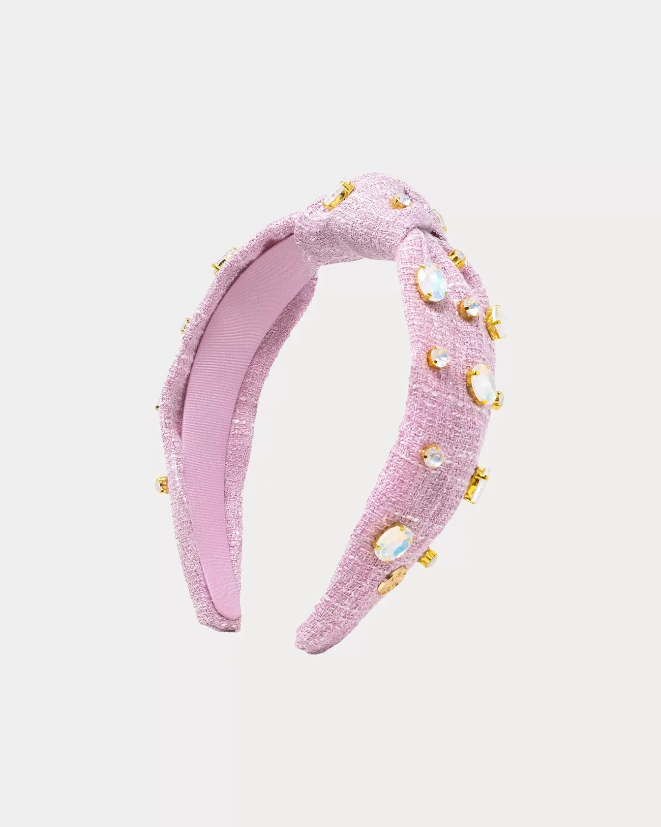 Slim Knot Embellished Headband - 1