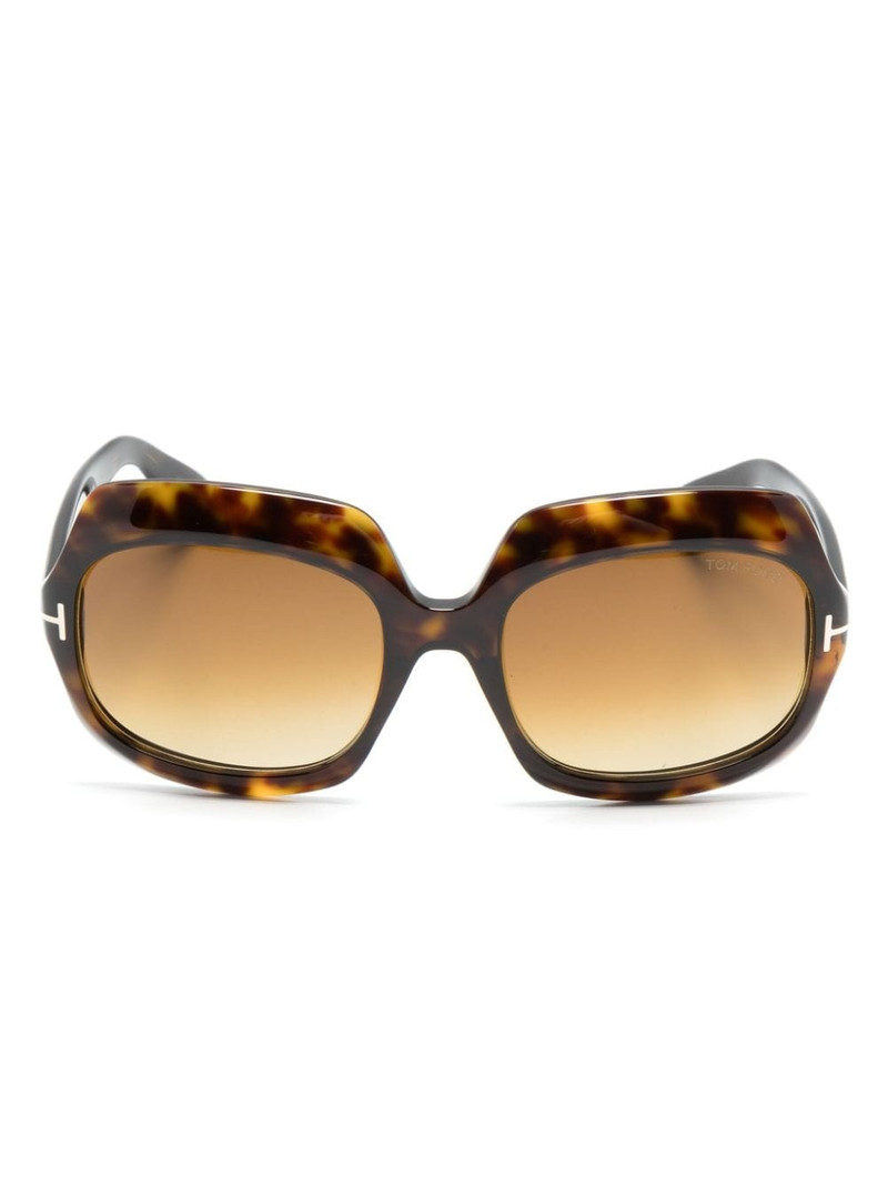 TF1155 rectangle-frame sunglasses 1