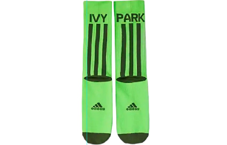 adidas originals x IVY PARK Crossover Contrasting Colors Logo Sports Mid Calf Socks 3 Pairs White /  - 3