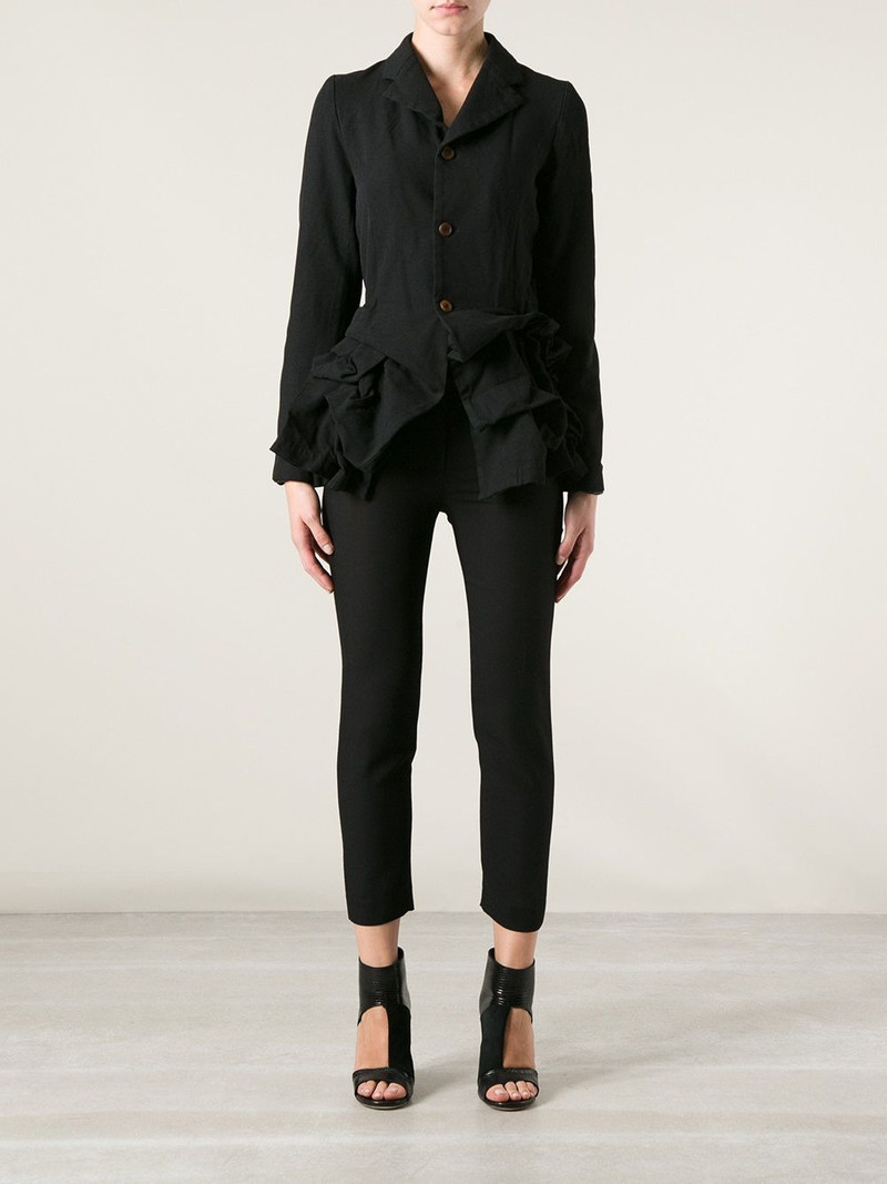 Comme des Garçons Comme des Garçons draped jacket outlook
