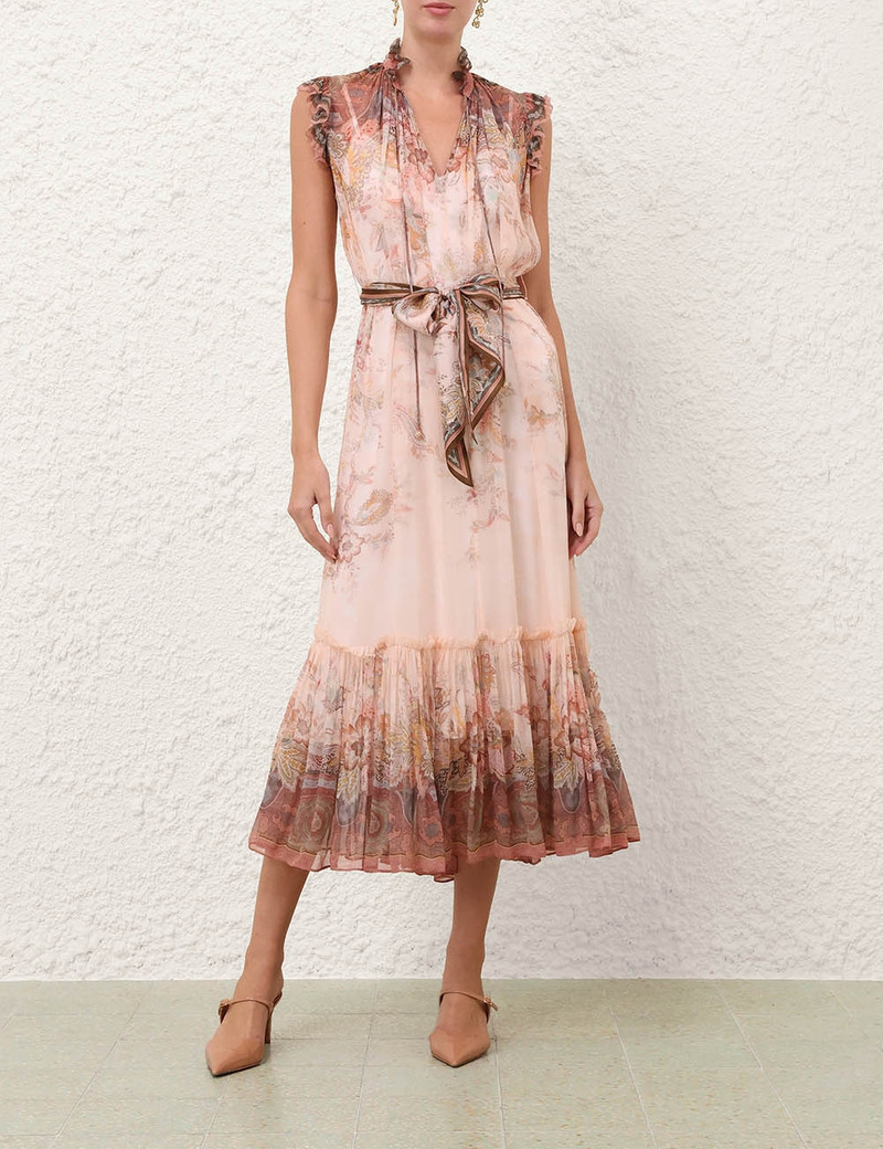 Zimmermann ALCHEMY FLUTTER DRESS outlook