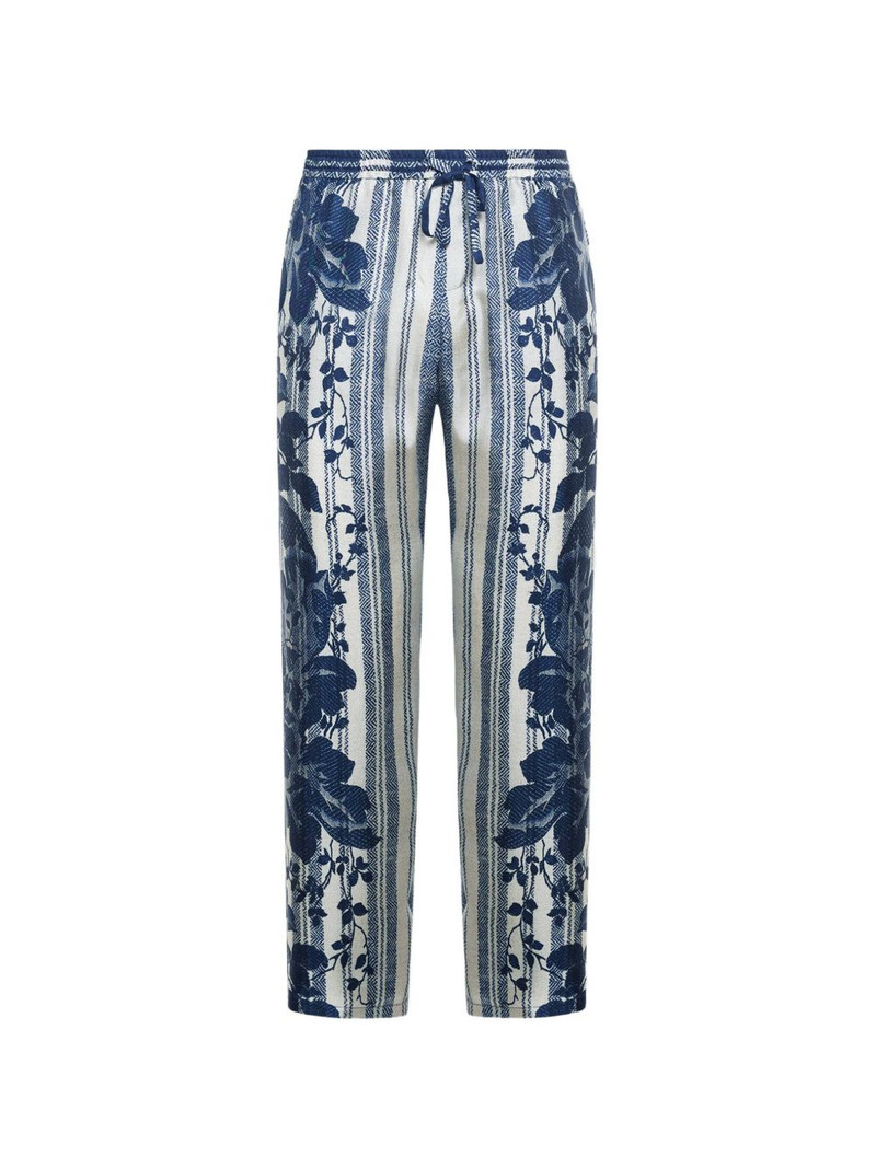 Aloe floral striped trousers 1