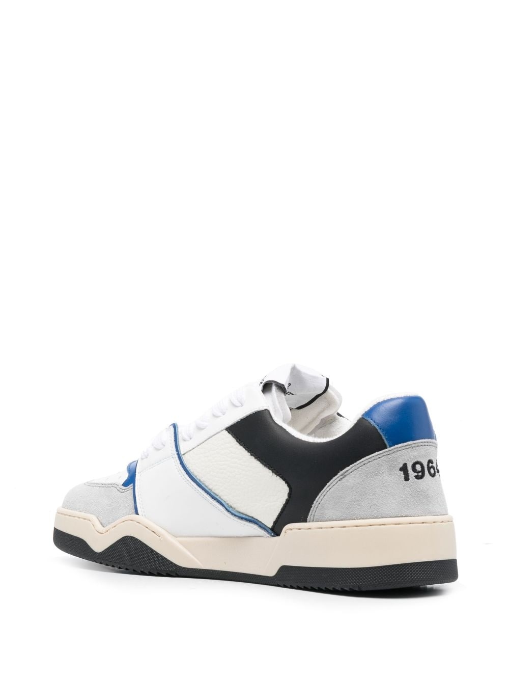 Spider leather low-top sneakers - 3