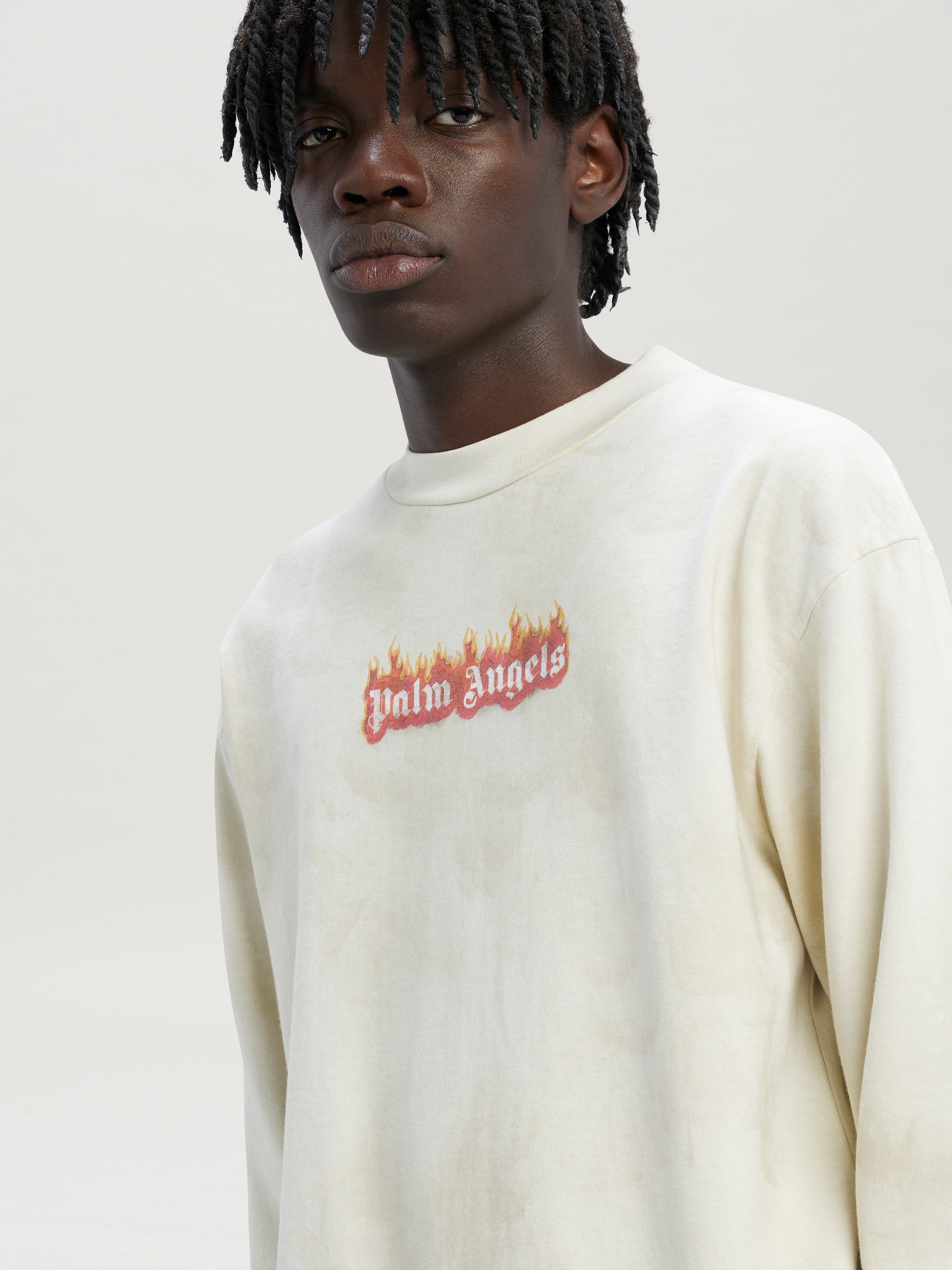 BURNING LOGO CLASSIC TEE LONG SLEEVES - 6