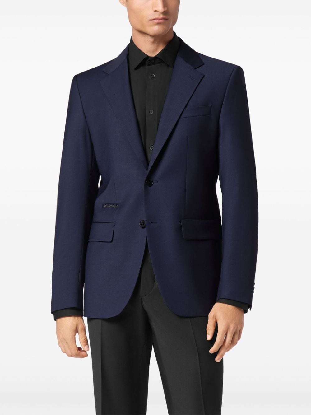 wool blazer - 3
