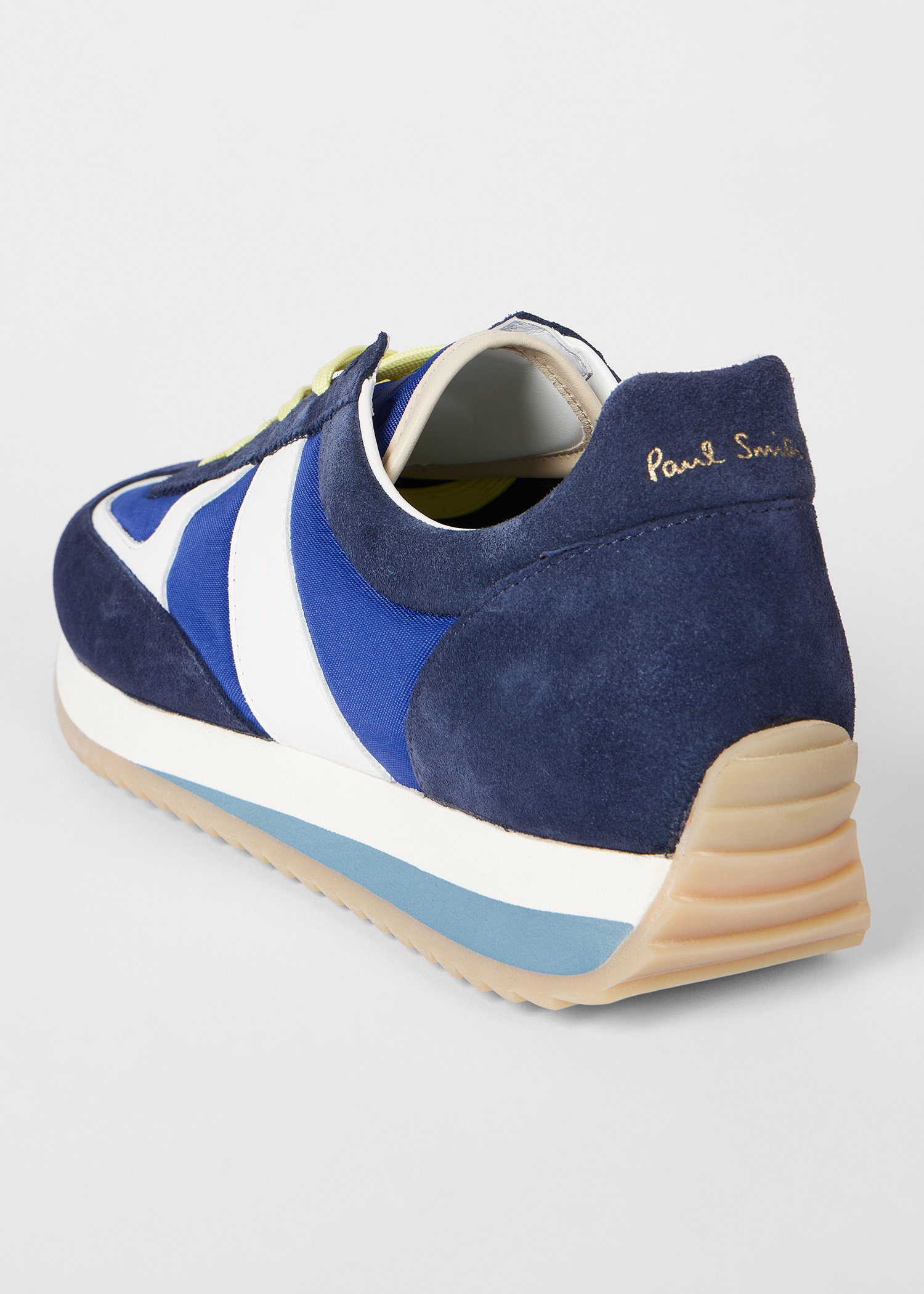 Blue 'Vignola' Suede Trainers - 3