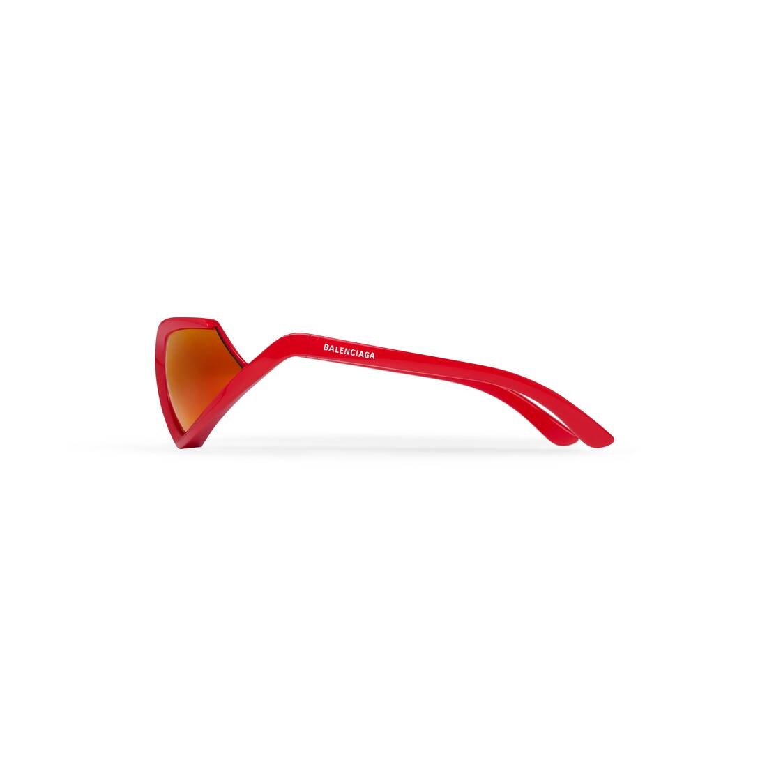 Side Xpander Cat Sunglasses  in Red - 3