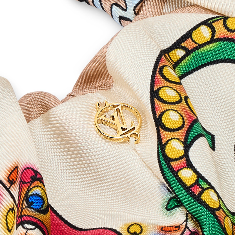 Louis Vuitton Vivienne Winter Celebration Scrunchie outlook