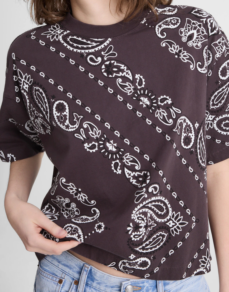 The Boxy Crop Tee in Allday Jersey 6