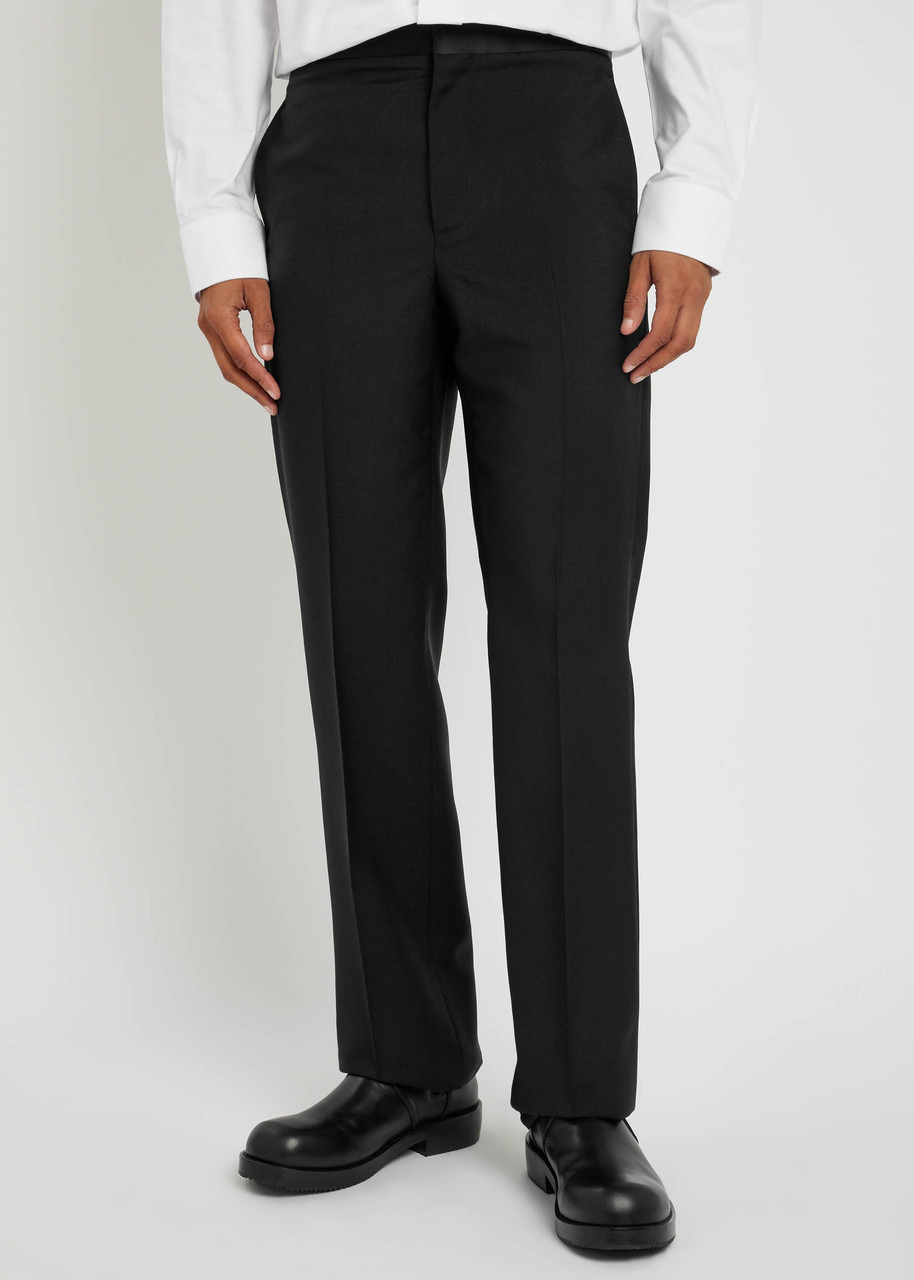 Givenchy Straight-leg Wool-blend Trousers - 2