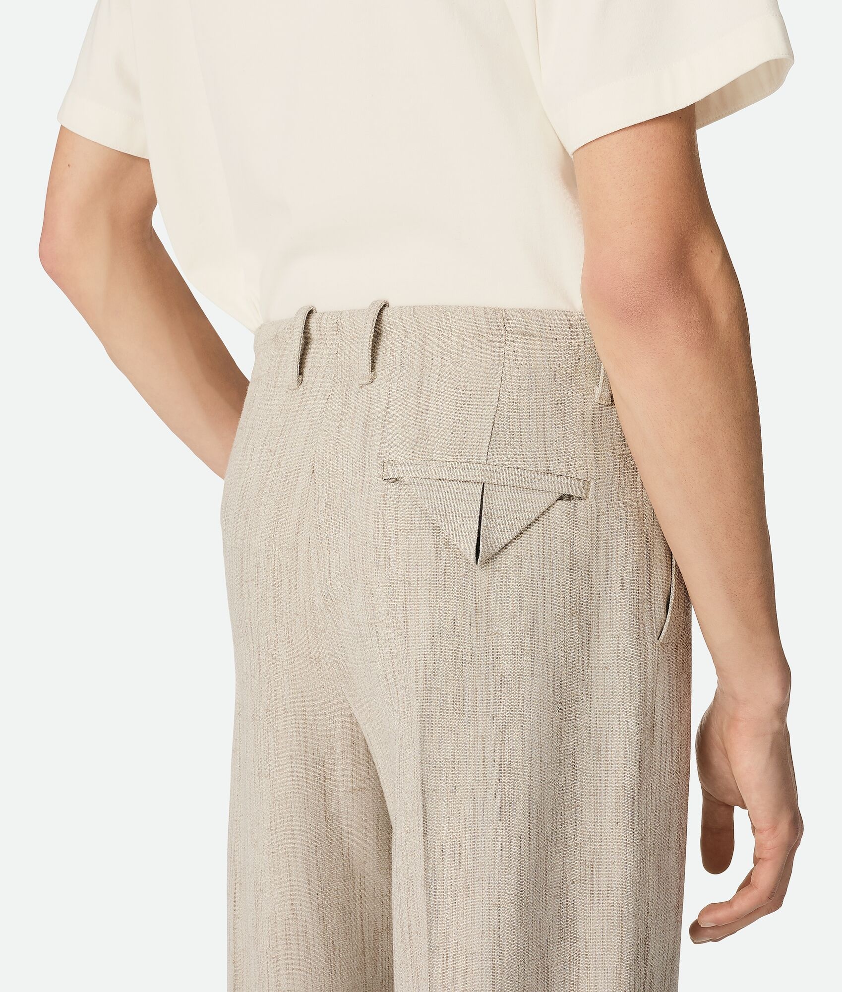 Viscose And Silk Pants - 4