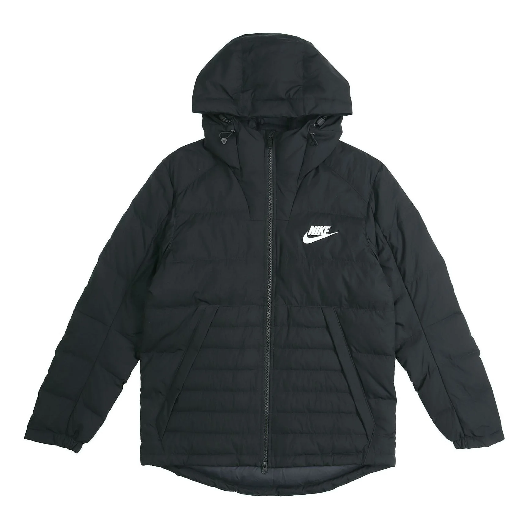 Men's Nike Hooded Cozy Black Down Jacket AJ7947-010 - 1