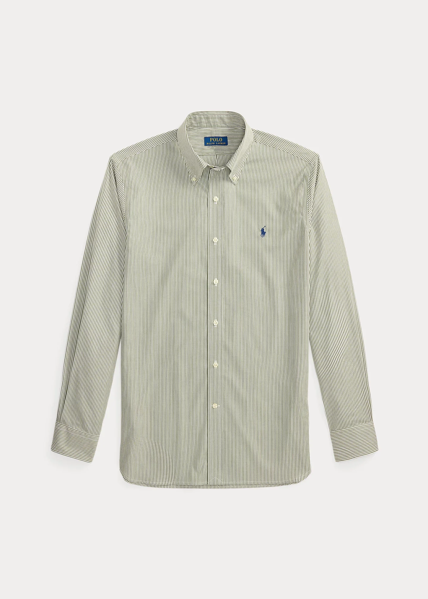 Custom Fit Striped Poplin Shirt - 1