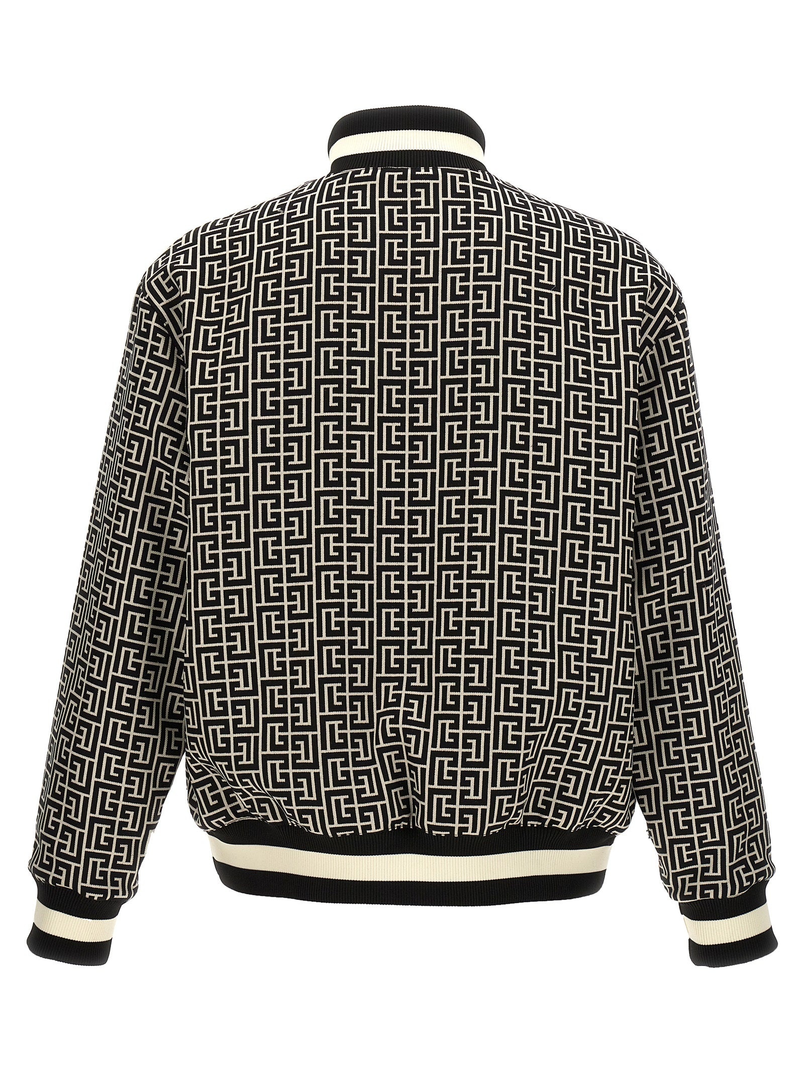 Balmain 'Monogram' Reversible Bomber Jacket - 3