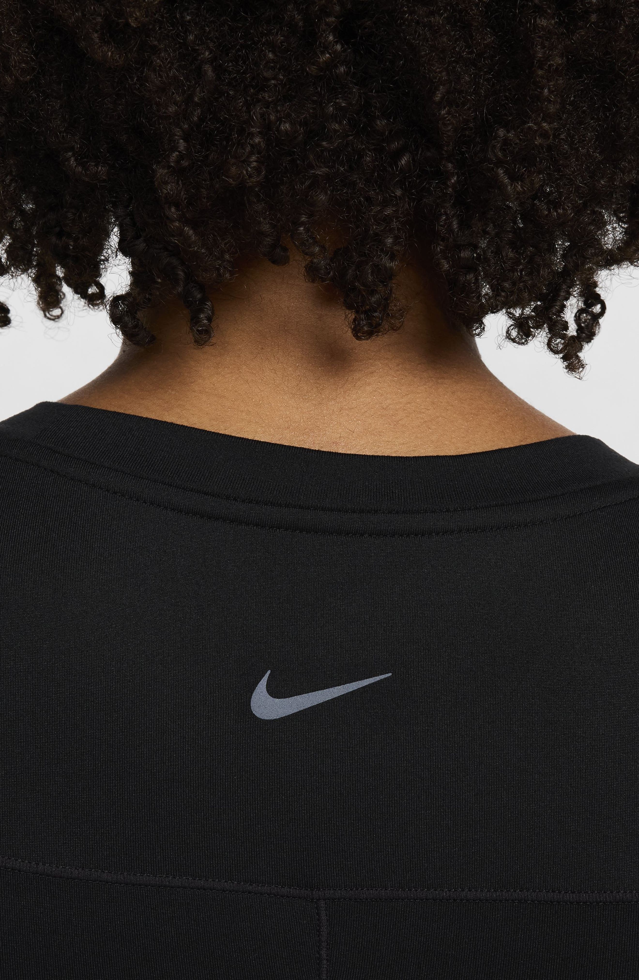 Nike One Magic Dri-FIT Maternity Slim Fit Tank in Black at Nordstrom - 4