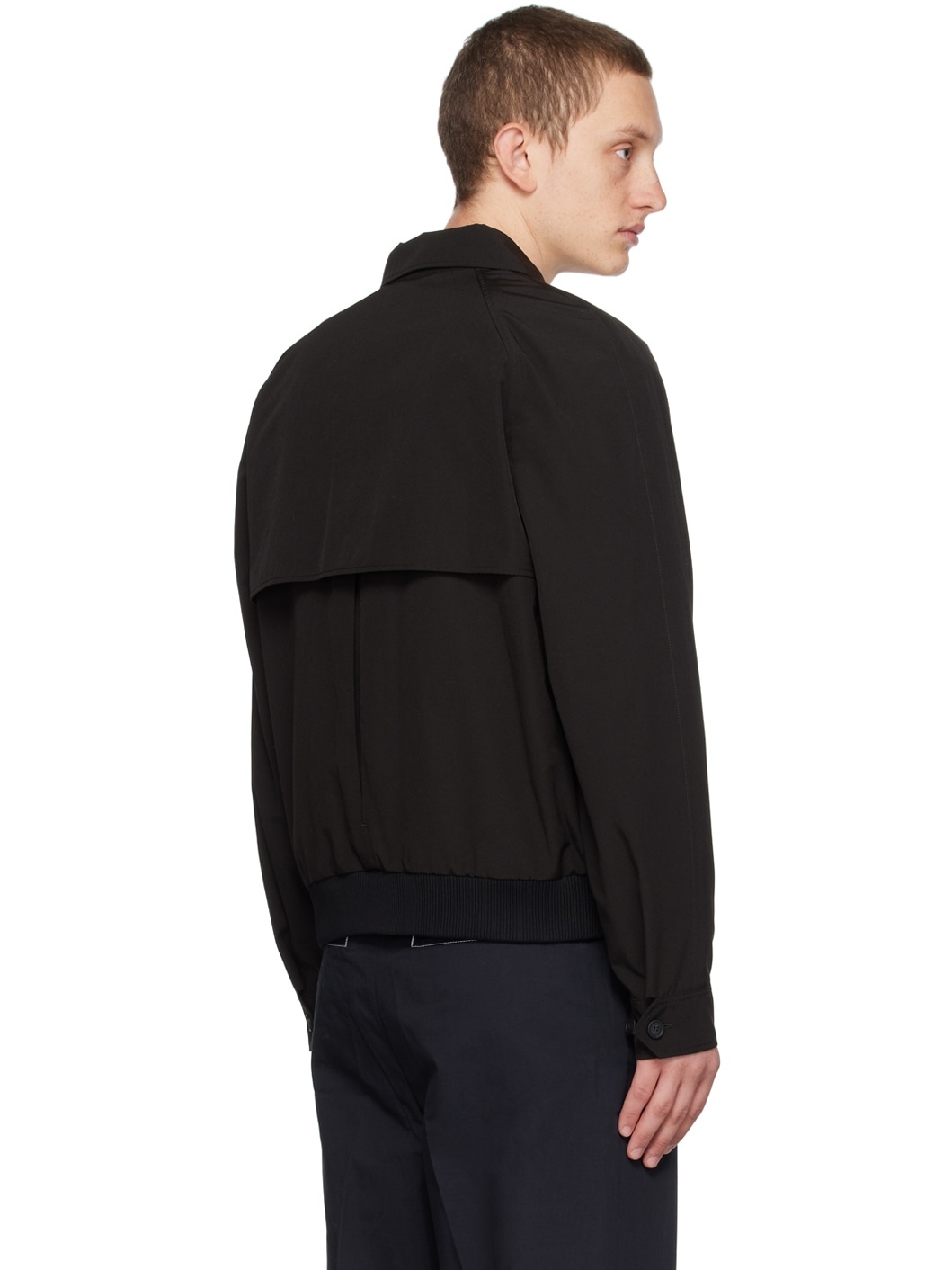 Black Harrington Jacket - 3