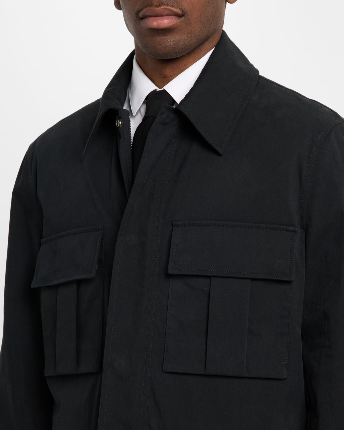 Men's Multi-Pocket Utility Jacket - 5