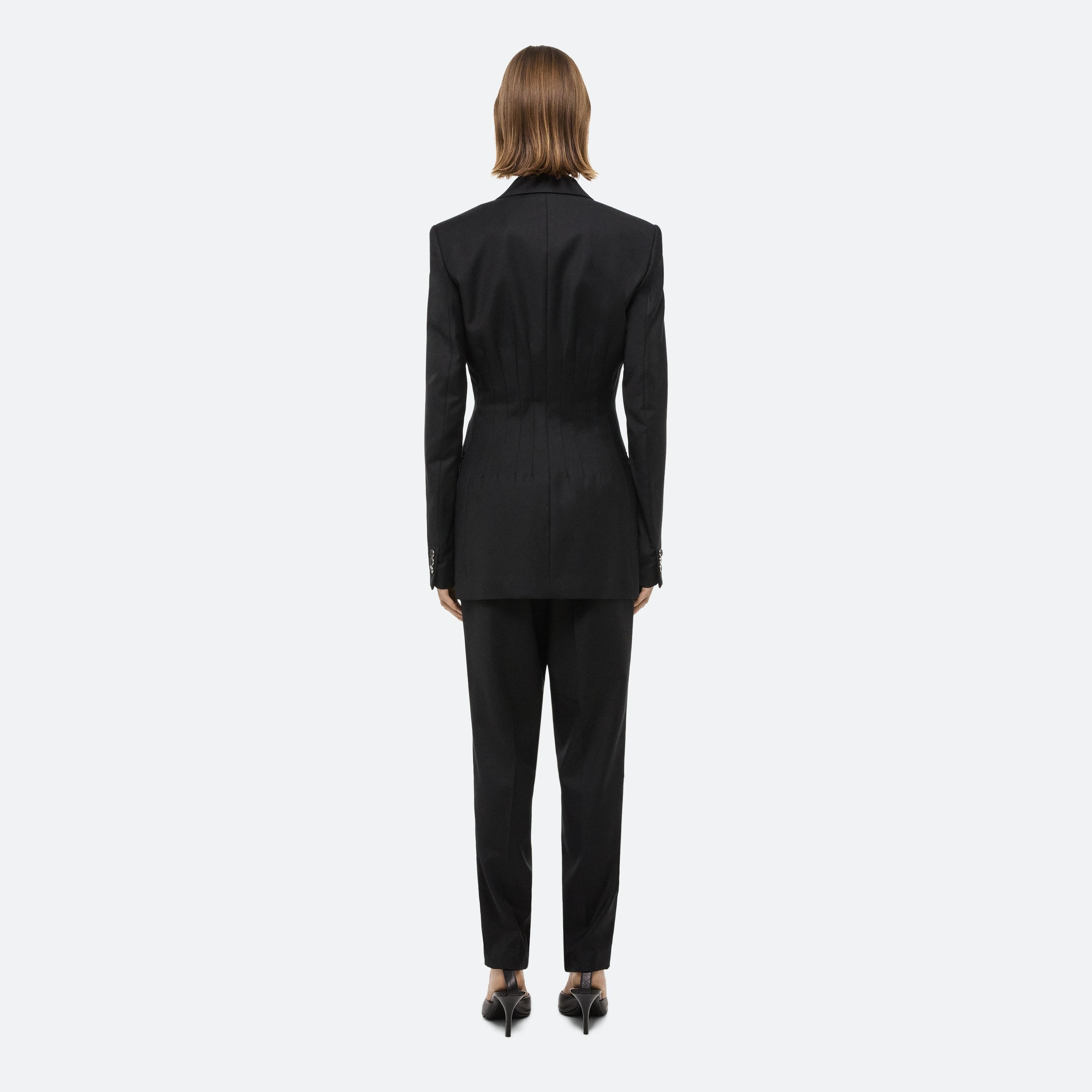 WAISTED CLASSIC BLAZER - 5