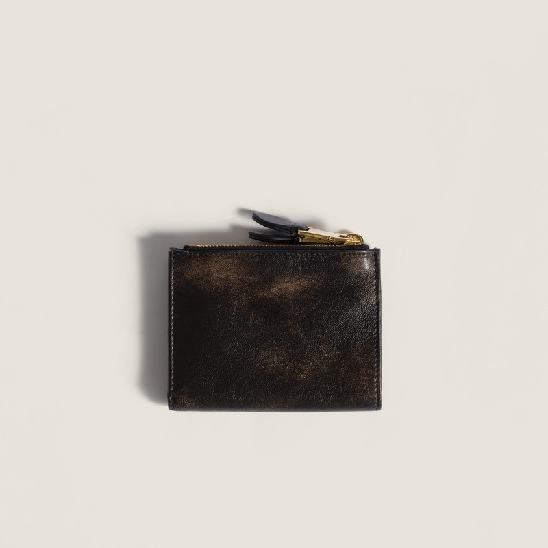 Small nappa leather wallet 3