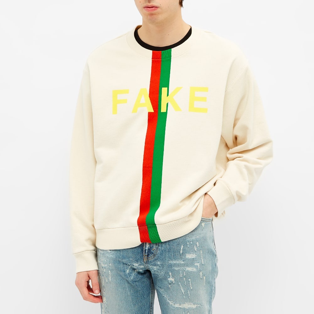 Gucci Fake Not Printed Crew Sweat - 4