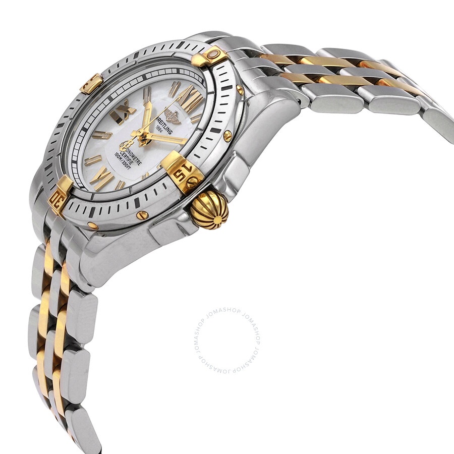 Breitling Cockpit Quartz Ladies 18kt Yellow Gold and Stainless Steel Watch B7135612/A662.367D - 2