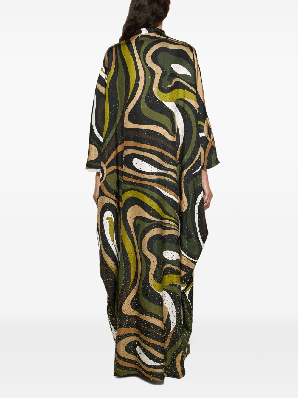Marmo-print maxi dress - 4