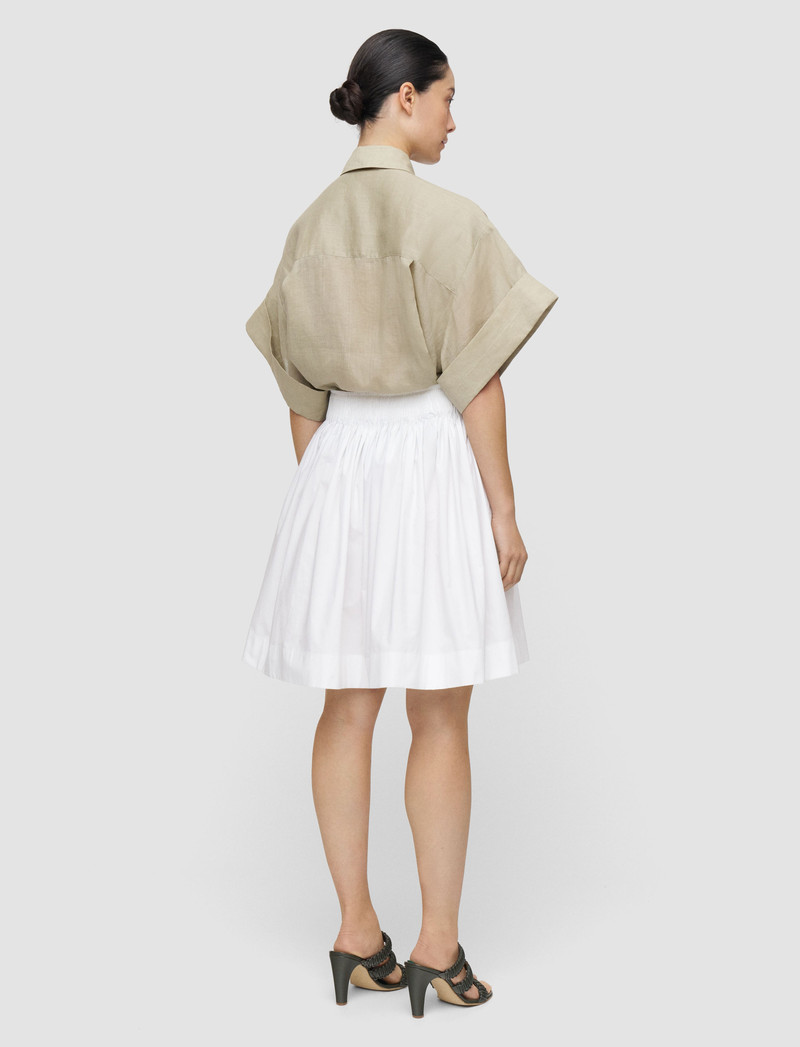 JOSEPH Aissa Cotton Poplin Shorts outlook
