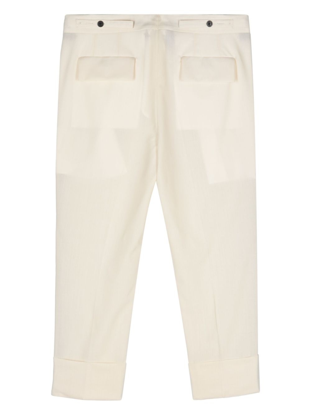 wool tailored trousers - 2