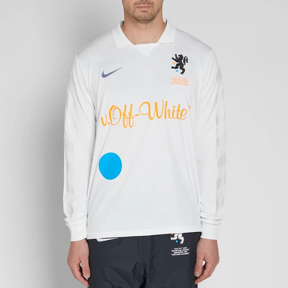 Nike x Off-White Mercurial NRG X Football Jersey 'White' AA3300-100 - 5