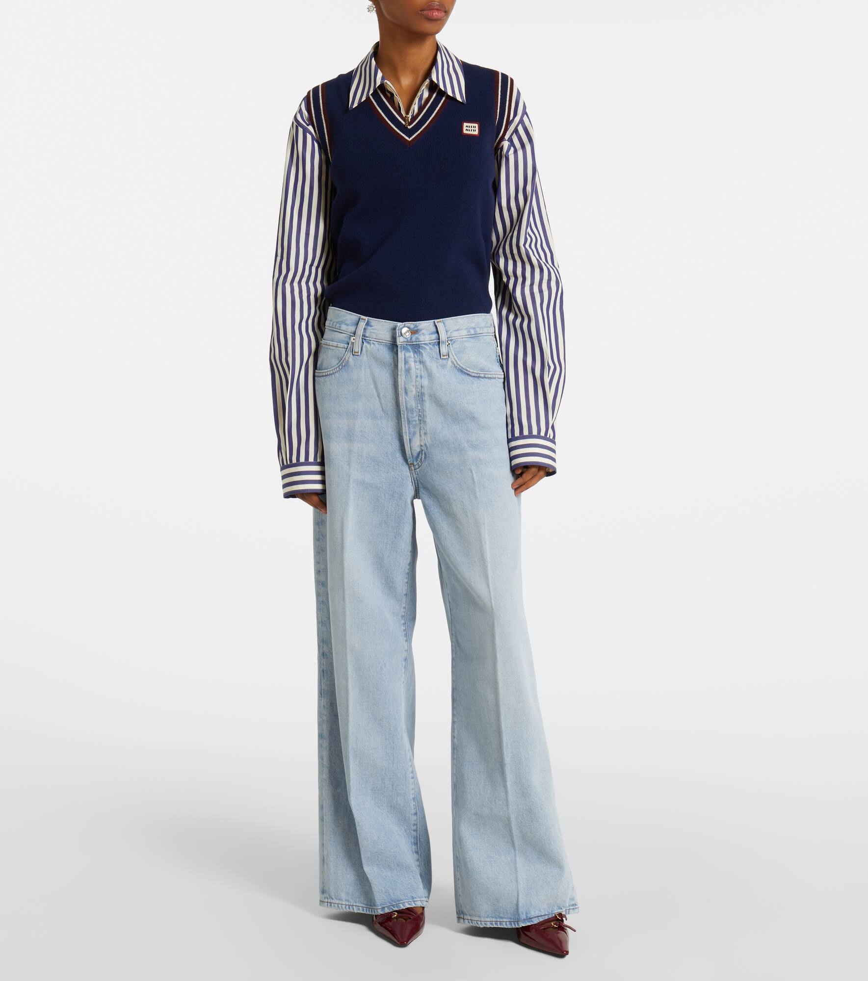 Le Low Baggy wide-leg jeans - 7
