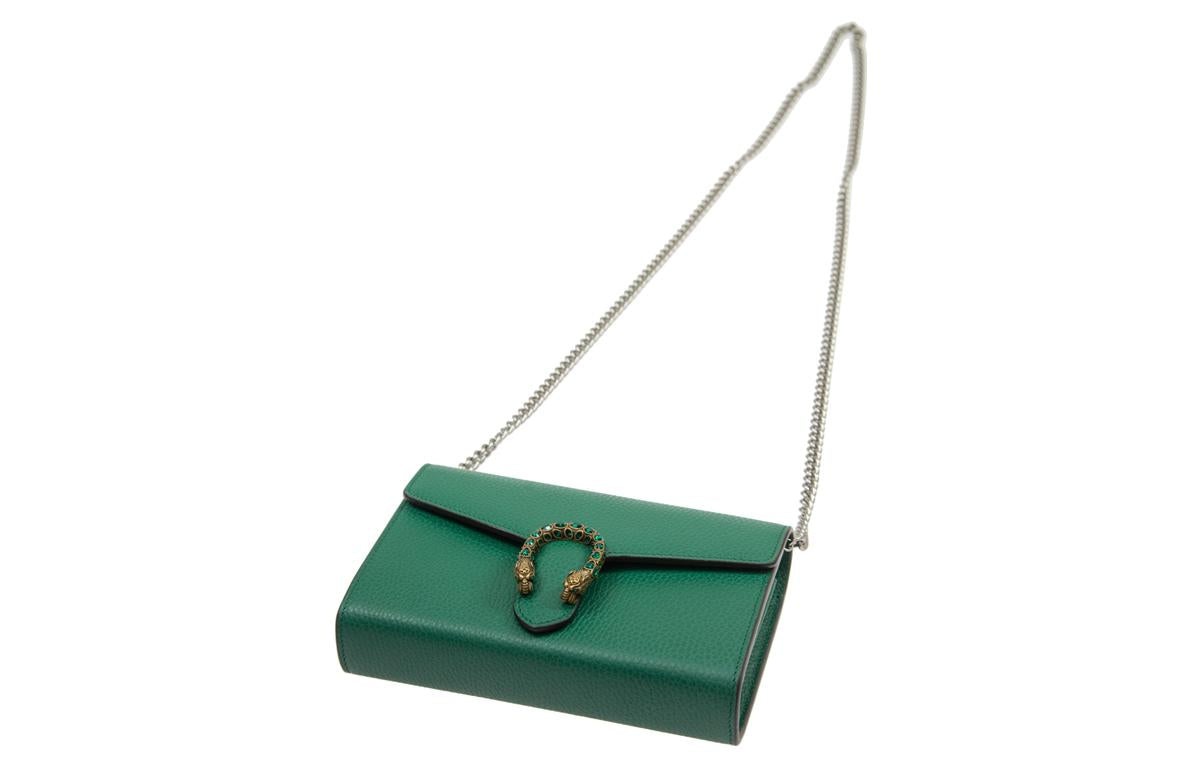 (WMNS) Gucci Dionysus Mini-Sized Single-Shoulder Bag Green 401231-CAOGX-3120 - 4