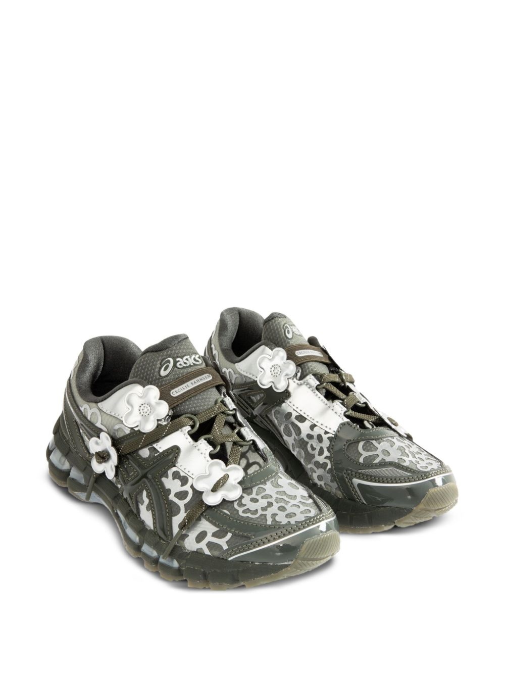 x Cecilie Bahnsen Gel-Kayano 20 floral-embellished sneakers - 2