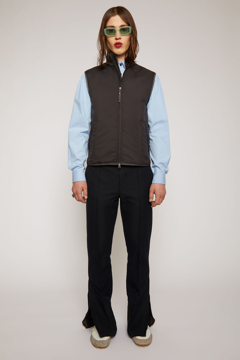 Acne Studios Padded ripstop vest black outlook