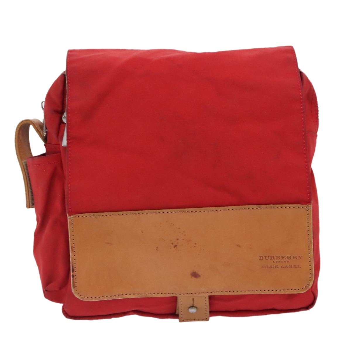 Burberry Shoulder Bag Nylon Red - 2