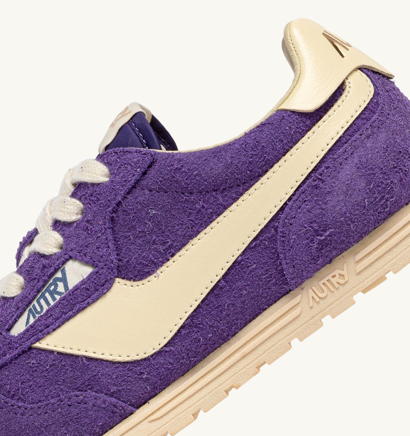 SNEAKERS WINDSPIN IN SUEDE AND LEATHER COLOR ULTRAVIOLET AND RUTABAGA - 6