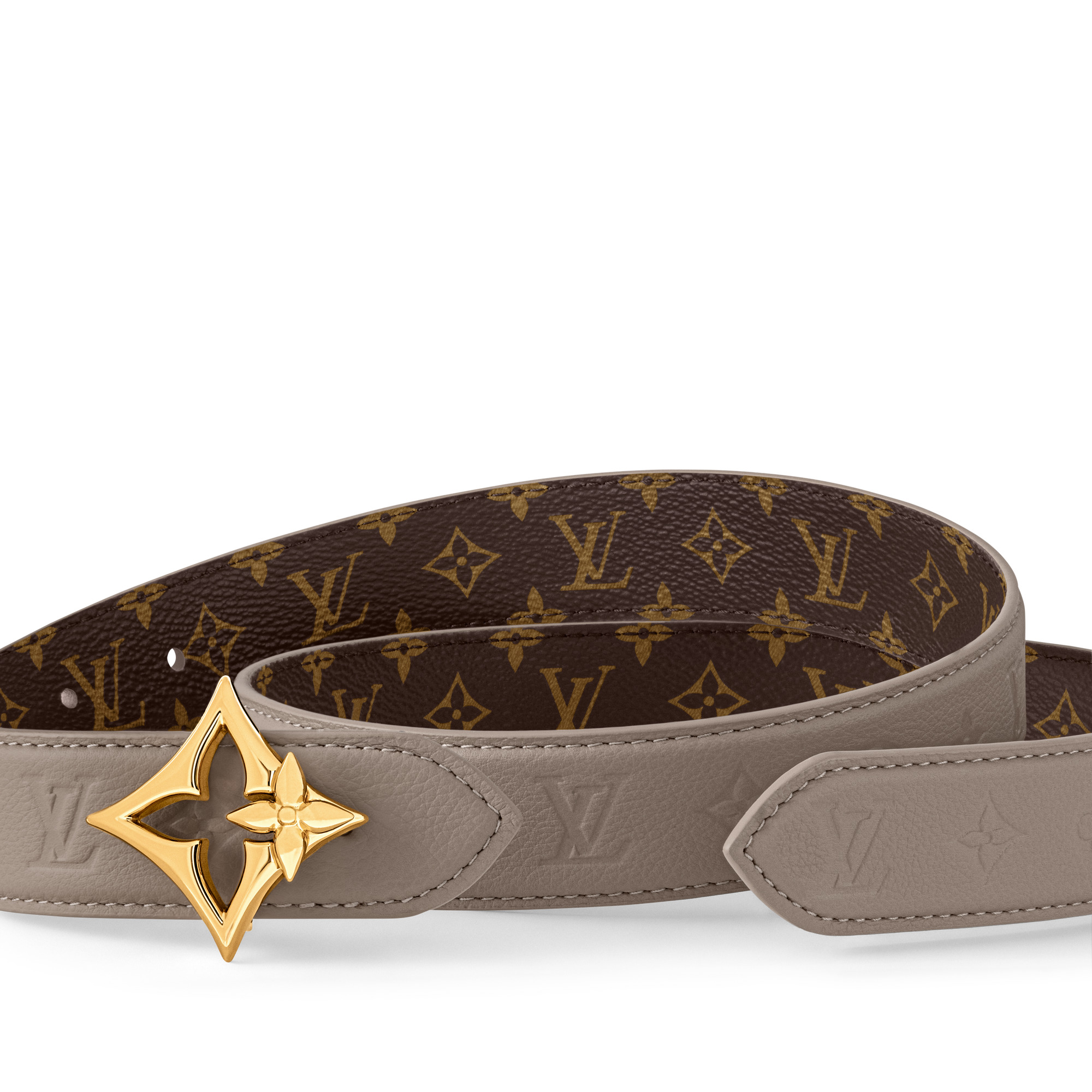 LV Flowergram Ard 30mm Reversible Belt - 2