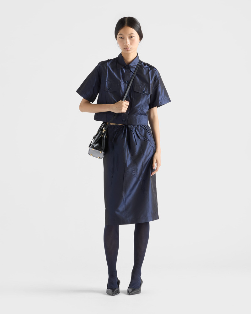 Prada Taffeta midi-skirt outlook